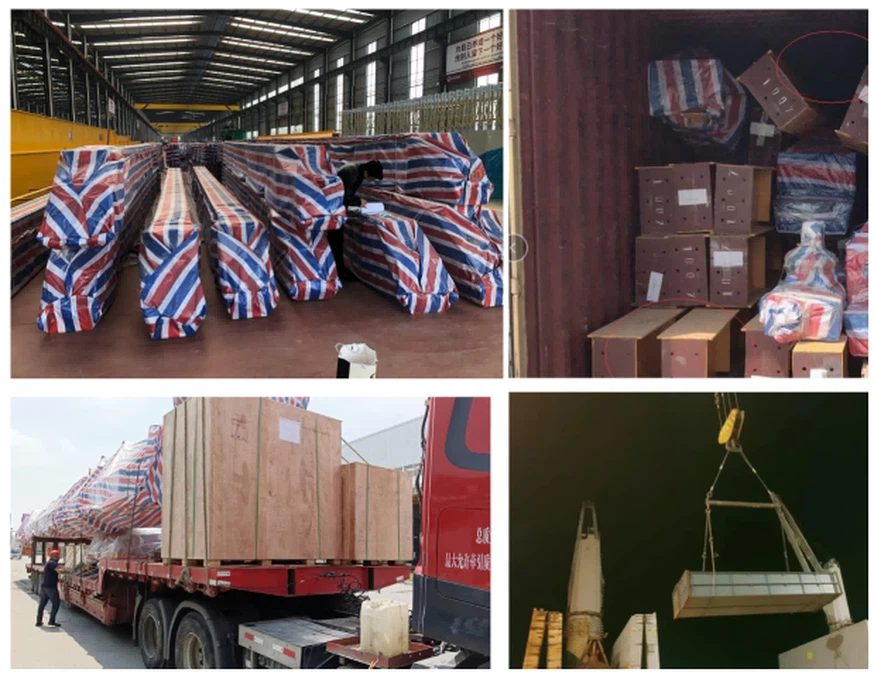 Shipment of cranes Shipment of cranes
